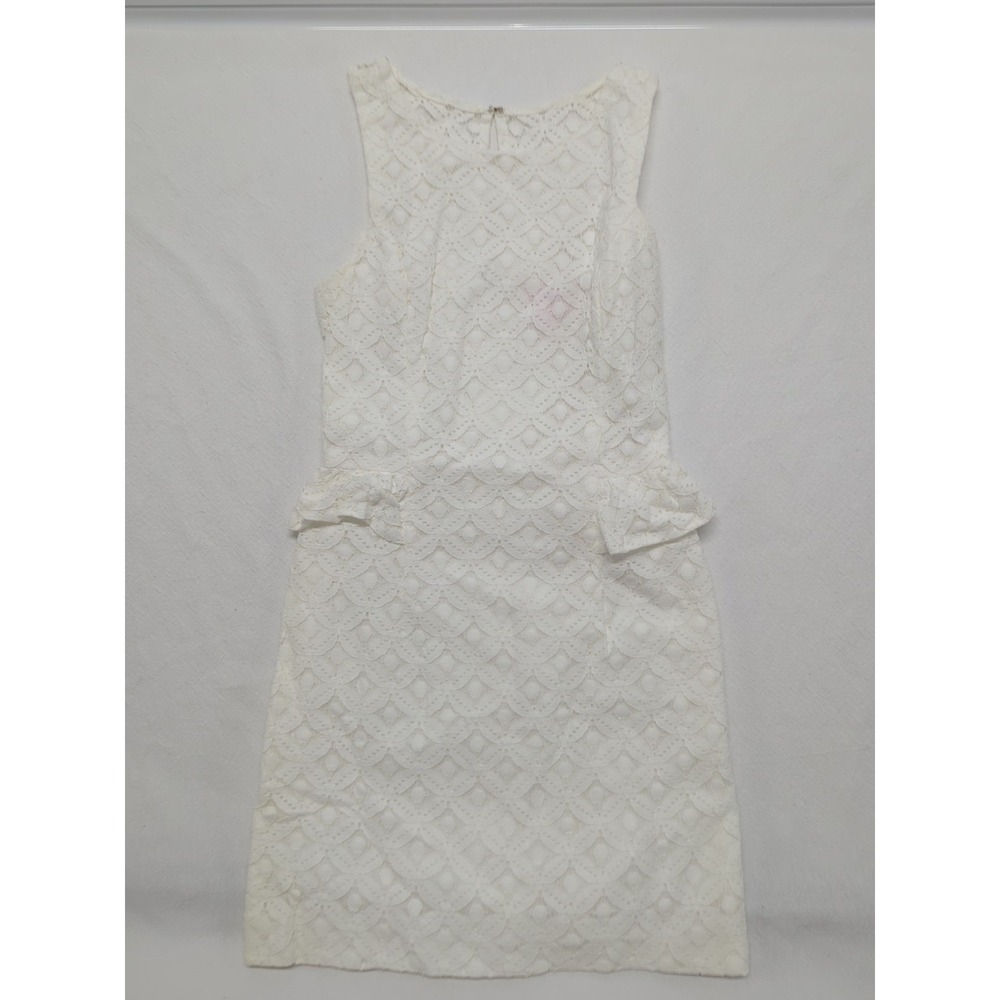 Lilly Pulitzer White Lace Dress